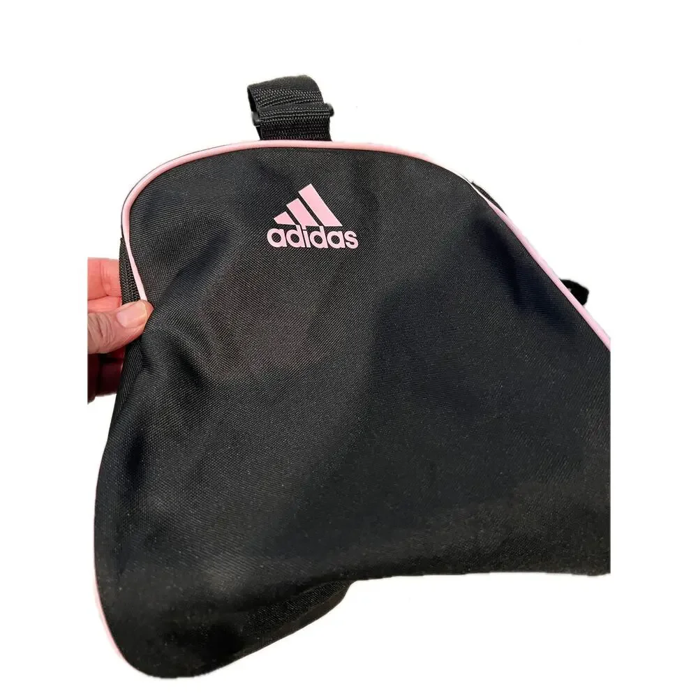 Adidas Defender Small Pink Black Gym Bag 18